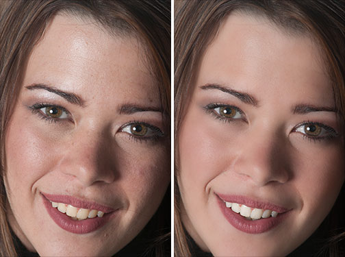 Retouching Photos To Improve Skin Surface In Photoshop - HD Video Tutorial