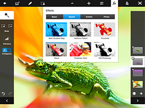 Free Photoshop Touch Upgrade - Retina Display Support, Higher Resolution Capabilities